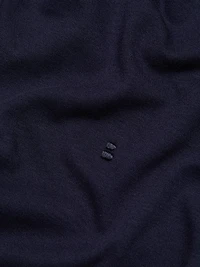 Cotton-Blend Long-Sleeve Polo Shirt