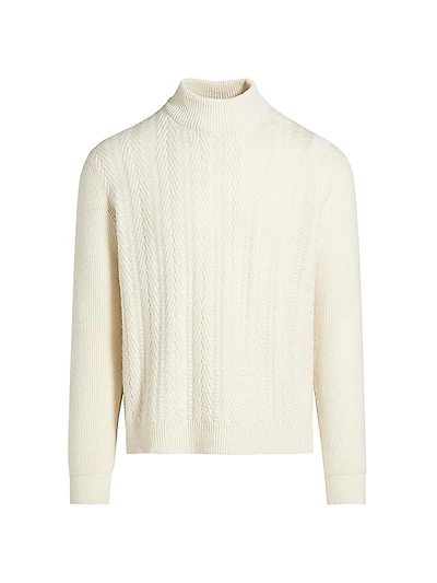 Herringbone Cotton Sweater