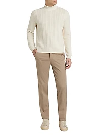 Herringbone Cotton Sweater