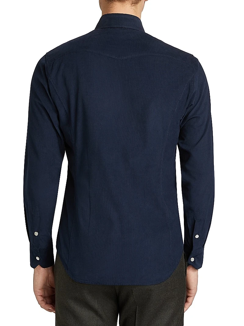 Western Button-Up Shirt