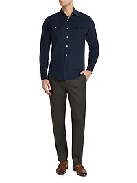 Western Button-Up Shirt
