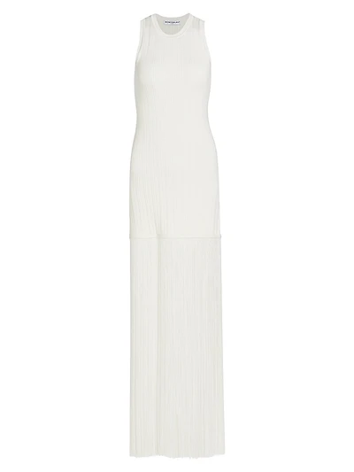 Ollie Fringe-Hem Dress