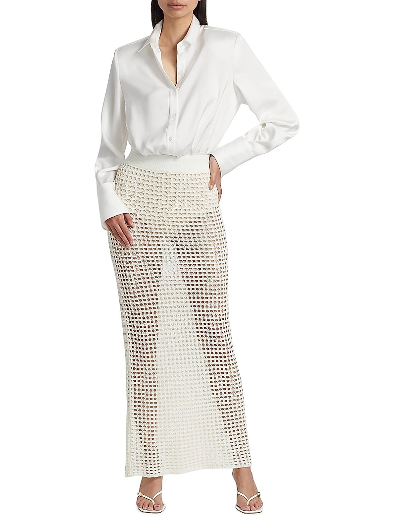 Larissa Blouson Shirt Bodysuit