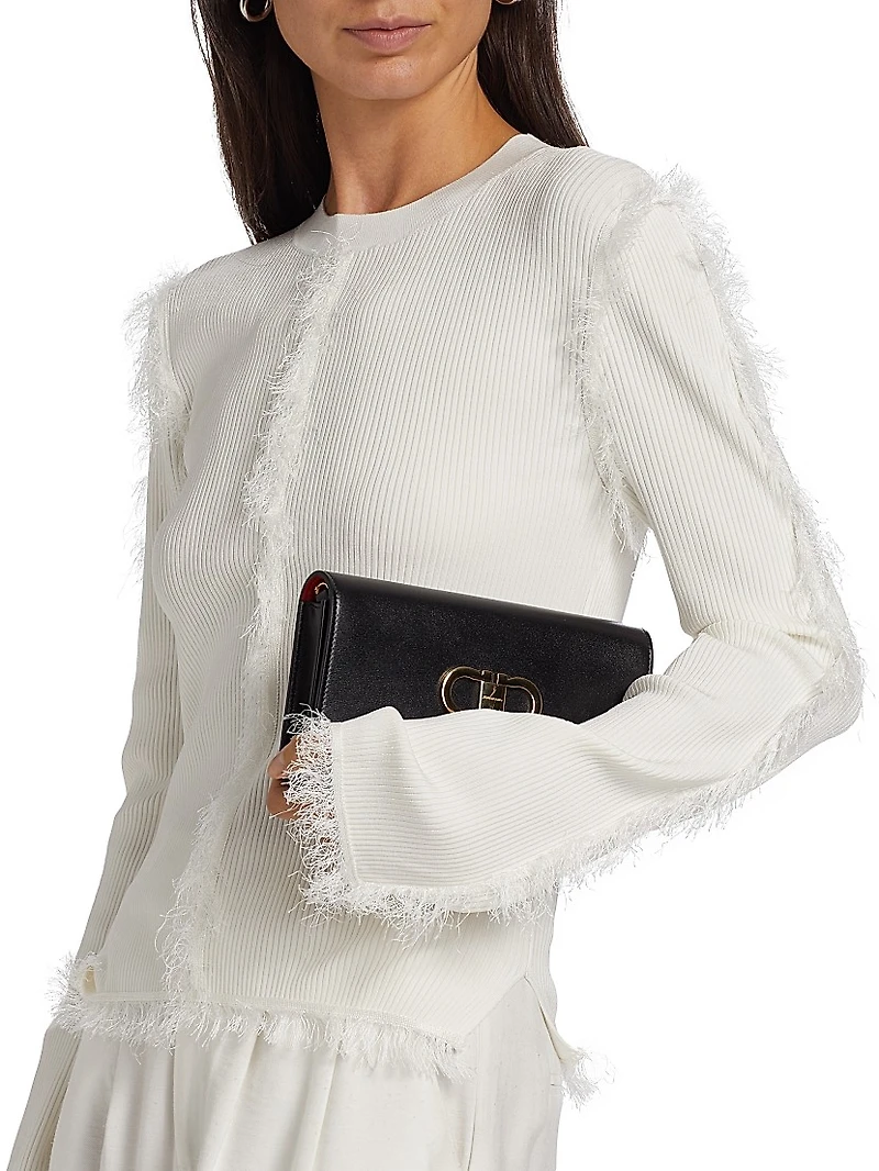 Alma Fringe-Seam Top