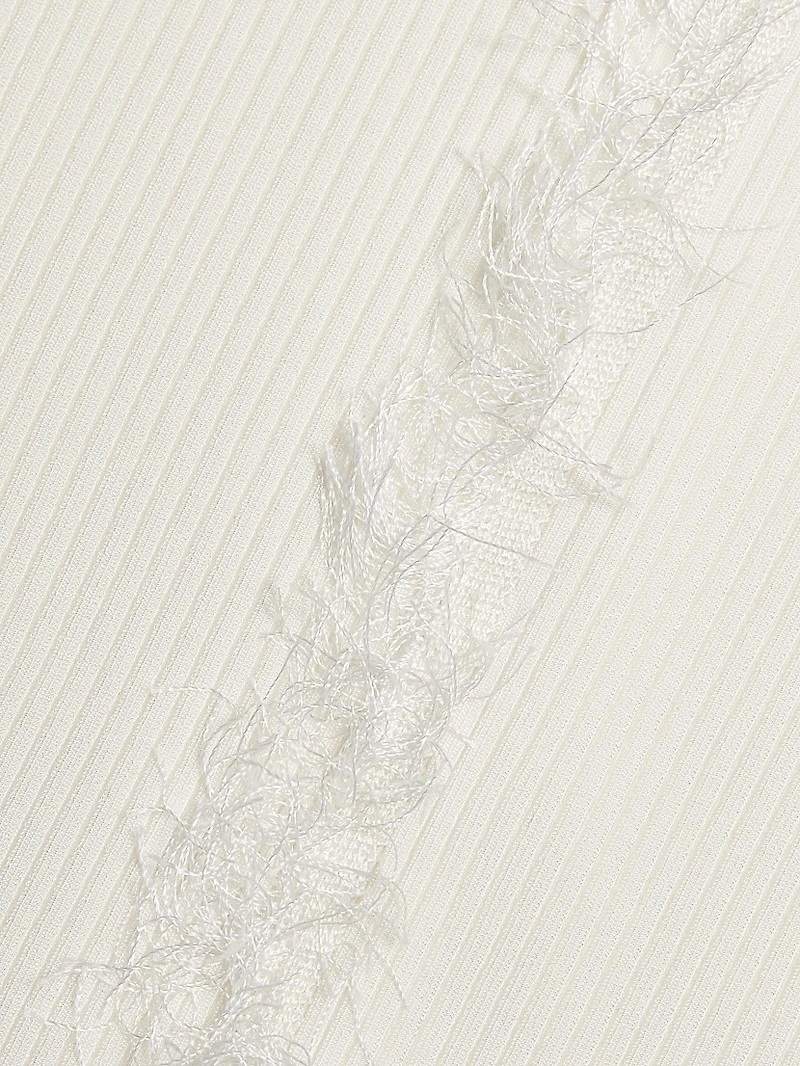 Alma Fringe-Seam Top