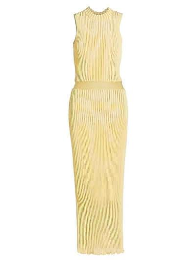 Soleil Rib-Knit Body-Con Dress