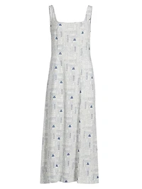 Tessa Printed Maxi Dress