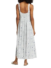 Tessa Printed Maxi Dress