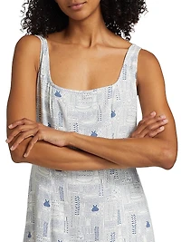 Tessa Printed Maxi Dress