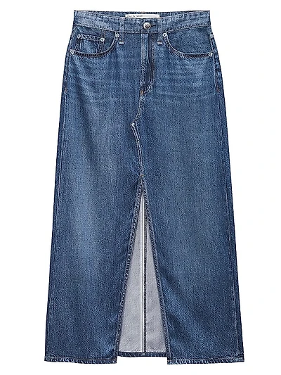 Liquid Miramar Clara Midi-Skirt