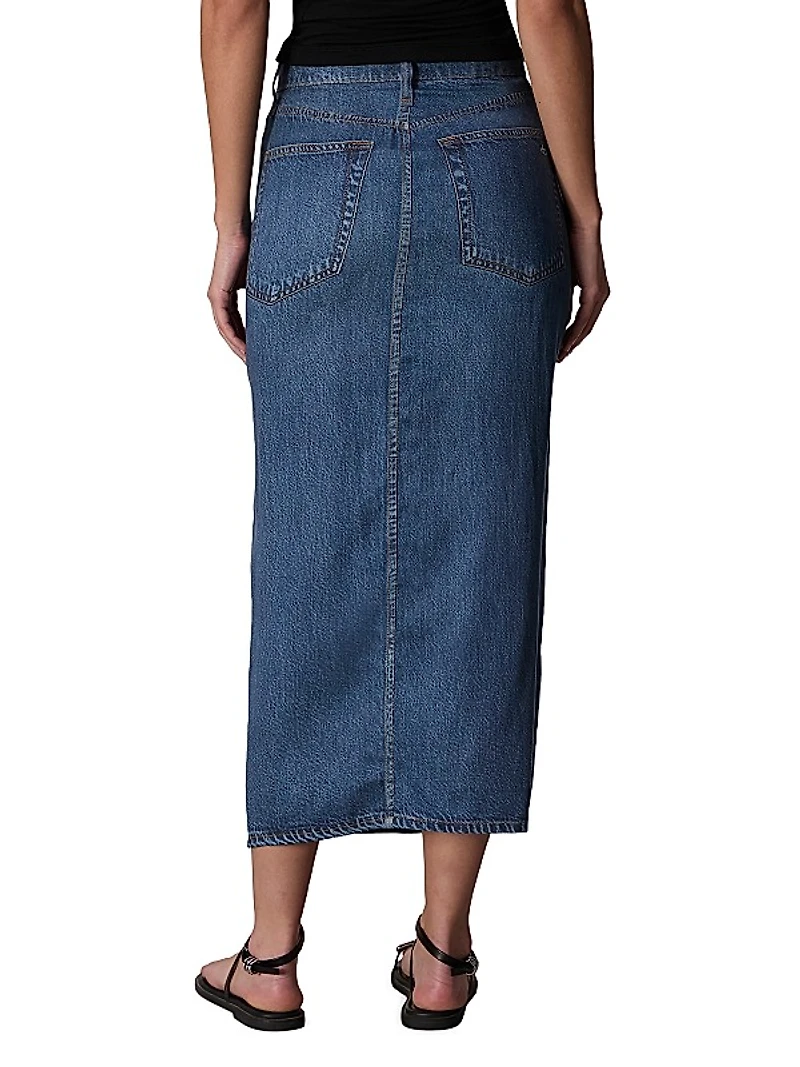 Liquid Miramar Clara Midi-Skirt