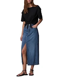 Liquid Miramar Clara Midi-Skirt