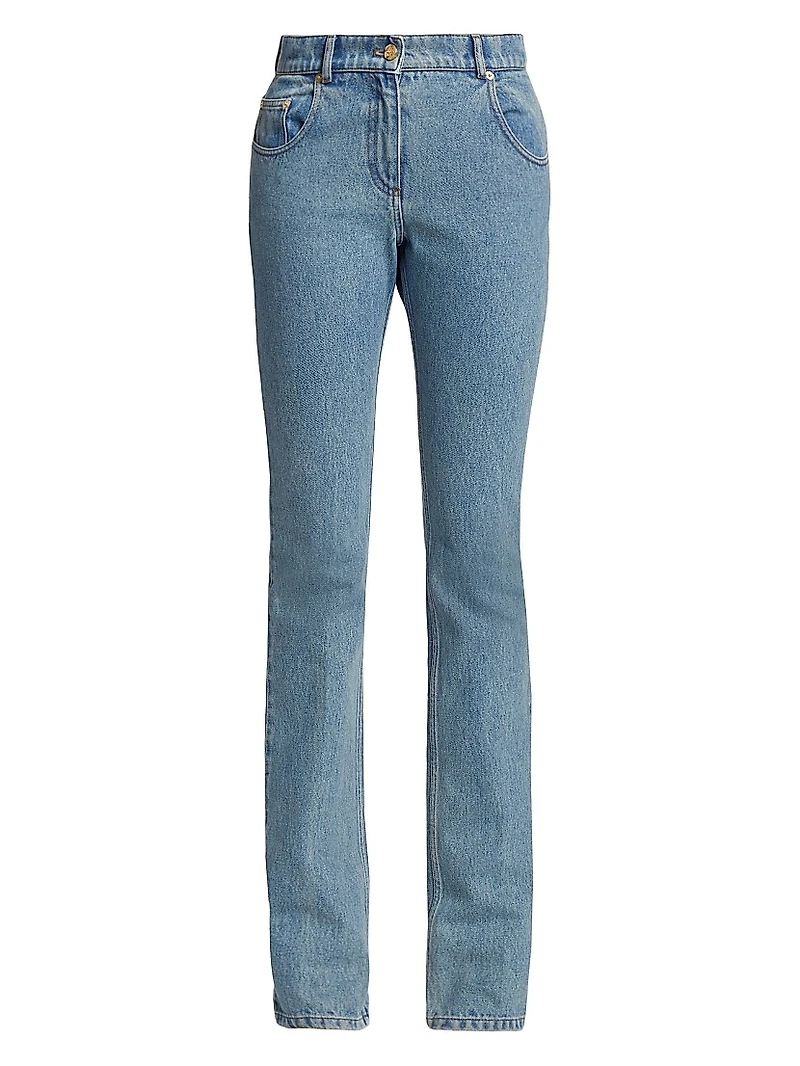 Slim Mid-Rise Jeans