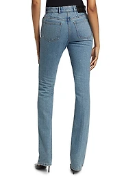Slim Mid-Rise Jeans