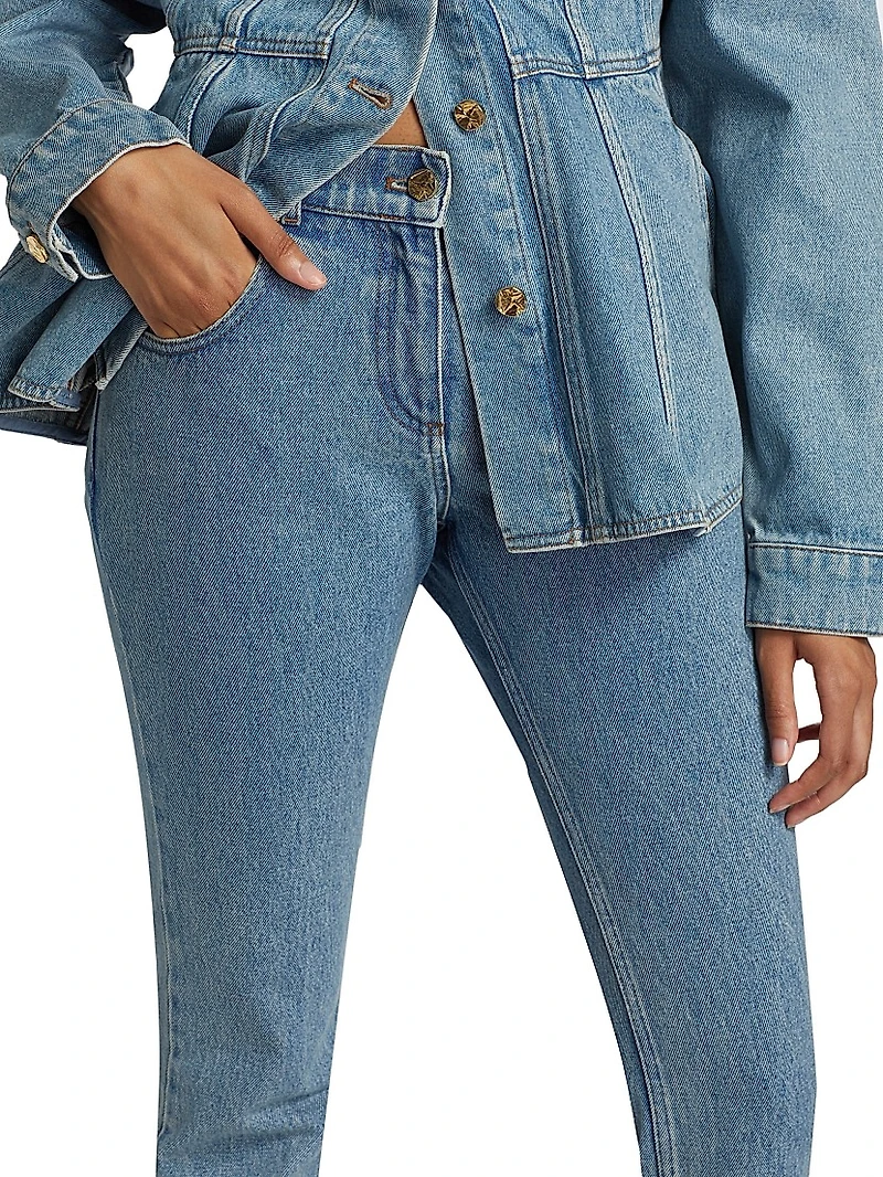Slim Mid-Rise Jeans