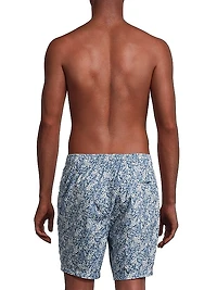 Charles 7-Inch Floral Swim Trunks