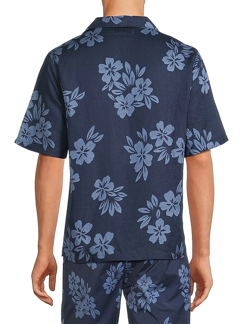 Air Linen Convertible Vacation Shirt