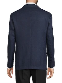Grid Single-Breasted Sport Jacket