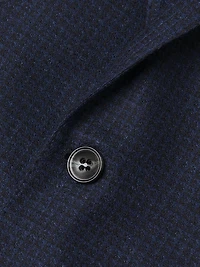 Grid Single-Breasted Sport Jacket