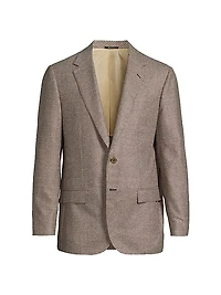 Honeycomb Wool Sport Jacket