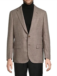 Honeycomb Wool Sport Jacket