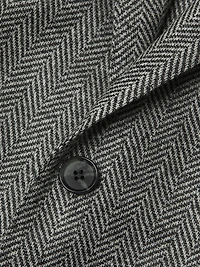 Herringbone Wool Sport Jacket