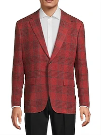 Red Pow Check Sport Jacket