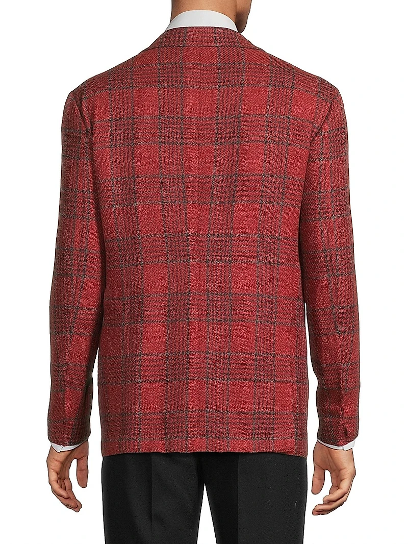 Red Pow Check Sport Jacket