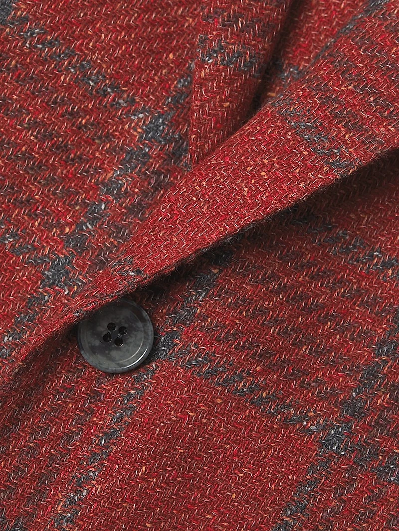 Red Pow Check Sport Jacket
