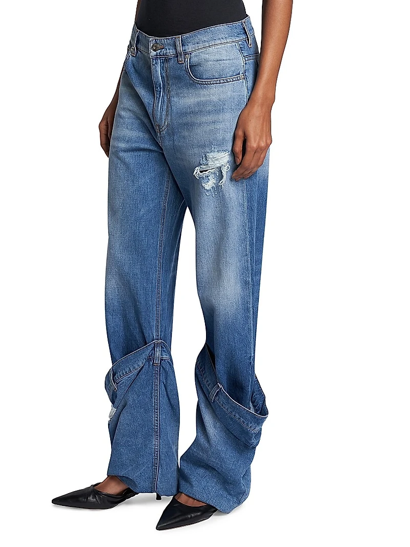 Bucket Low-Rise Jeans