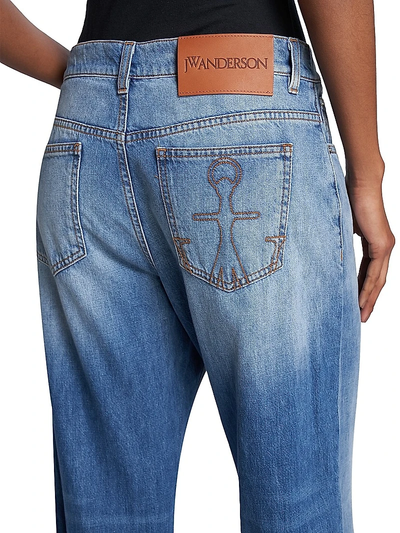 Bucket Low-Rise Jeans