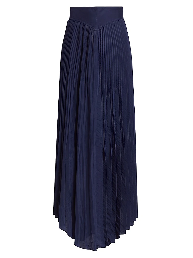 Winifred Pleated Maxi Skirt
