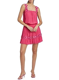 Effie Embroidered Floral Minidress