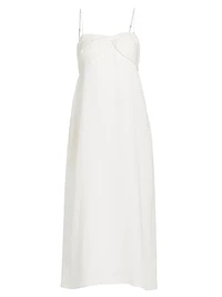 Tilney Linen Midi-Dress