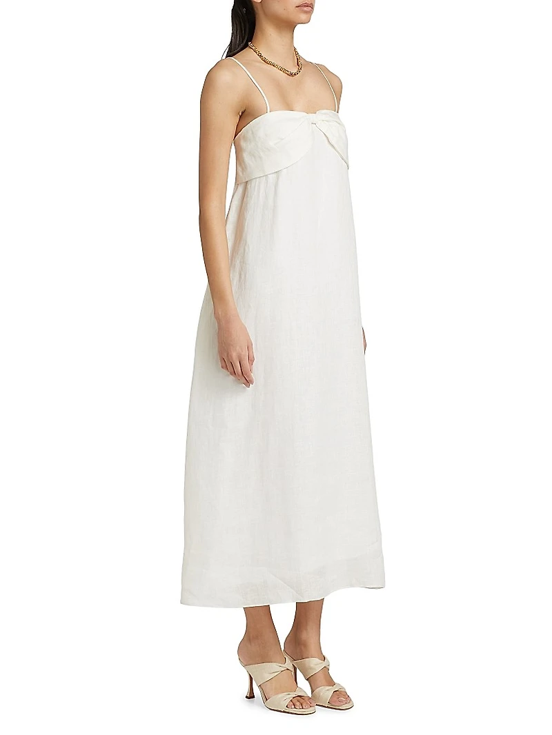 Tilney Linen Midi-Dress