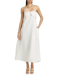 Tilney Linen Midi-Dress