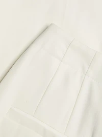 Emery Wool-Blend Pleated Pants