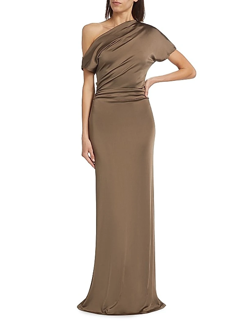 Inez One-Shoulder Dress