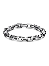Heirloom Chain Link Bracelet Sterling Silver