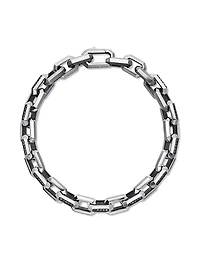 Heirloom Chain Link Bracelet Sterling Silver