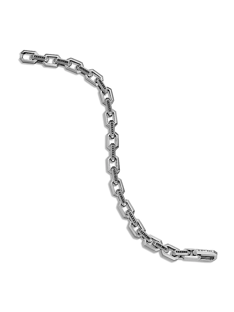 Heirloom Chain Link Bracelet Sterling Silver