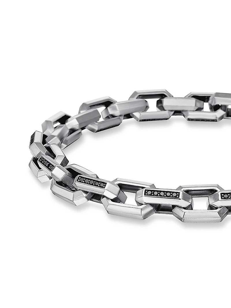 Heirloom Chain Link Bracelet Sterling Silver