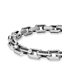 Heirloom Chain Link Bracelet Sterling Silver
