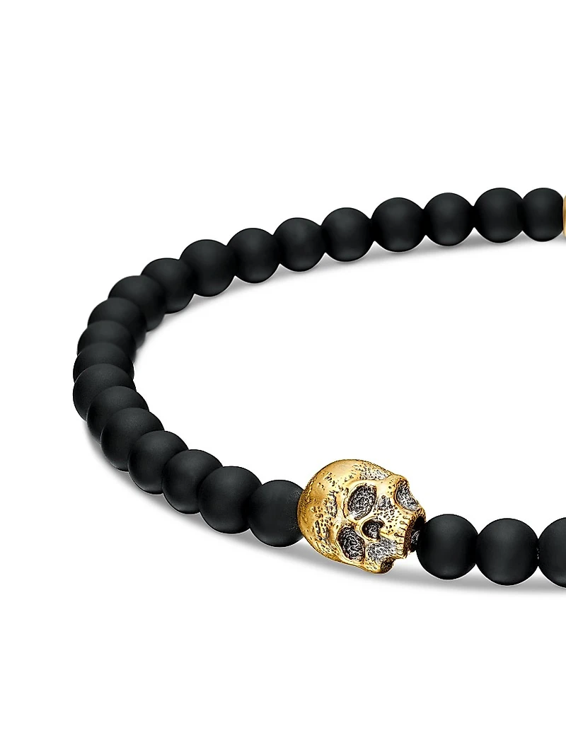 Memento Mori Skull Station Bracelet