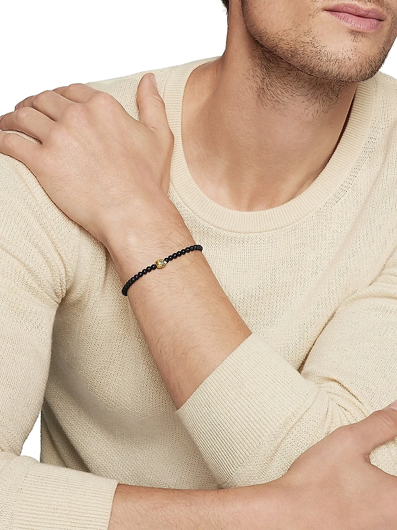 Memento Mori Skull Station Bracelet