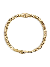 Waves Dagger Bracelet 18K Yellow Gold