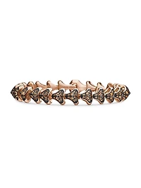 Armory Link Bracelet 18K Rose Gold