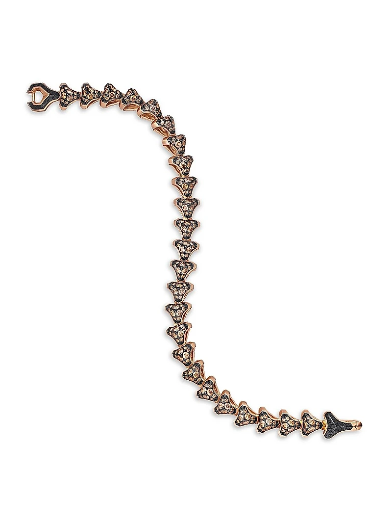 Armory Link Bracelet 18K Rose Gold