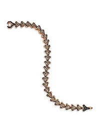 Armory Link Bracelet 18K Rose Gold