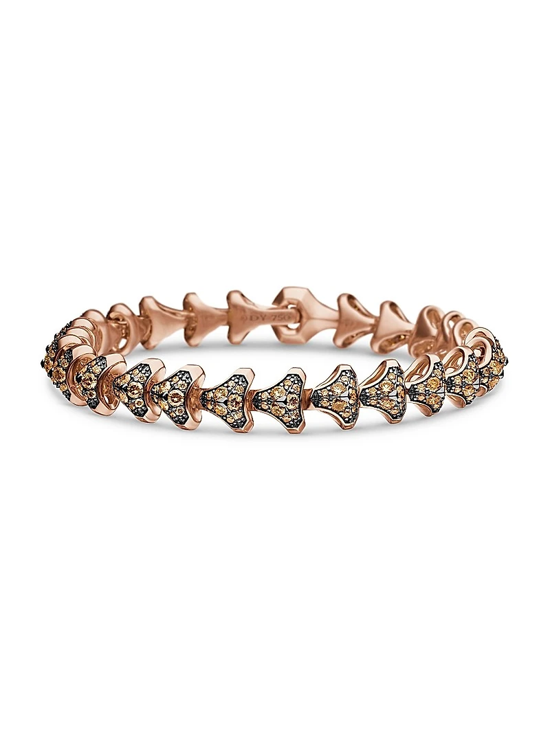 Armory Link Bracelet 18K Rose Gold